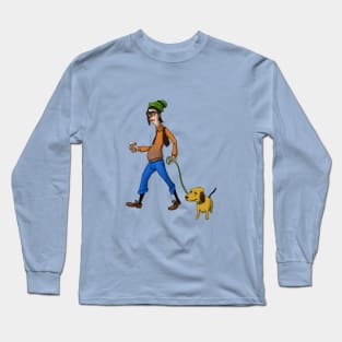 Hipster Goofy Shirt Long Sleeve T-Shirt